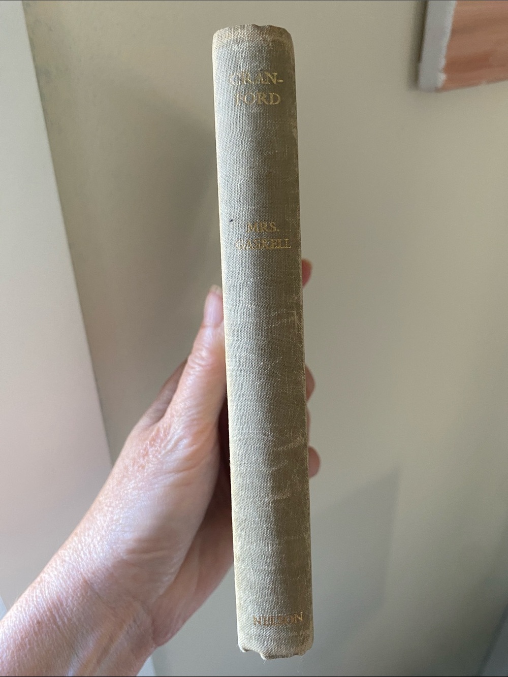 Cranford by Elizabeth Gaskell Vintage Hardcover Book Illustrated 1930s Collector